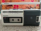 Sony CFM-140 AM/FM Radio Cassette Player Recorder Boombox White VTG RARE Works