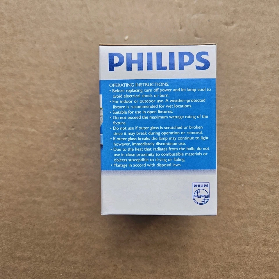 Philips PAR20 FL25 Flood 50w 120v 3000h 530 Lumen NEW *Volume Pricing* - Image 2 of 4