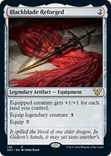 MTG English Blackblade Reforged NM Normal Commander: Kamigawa: Neon Dynasty