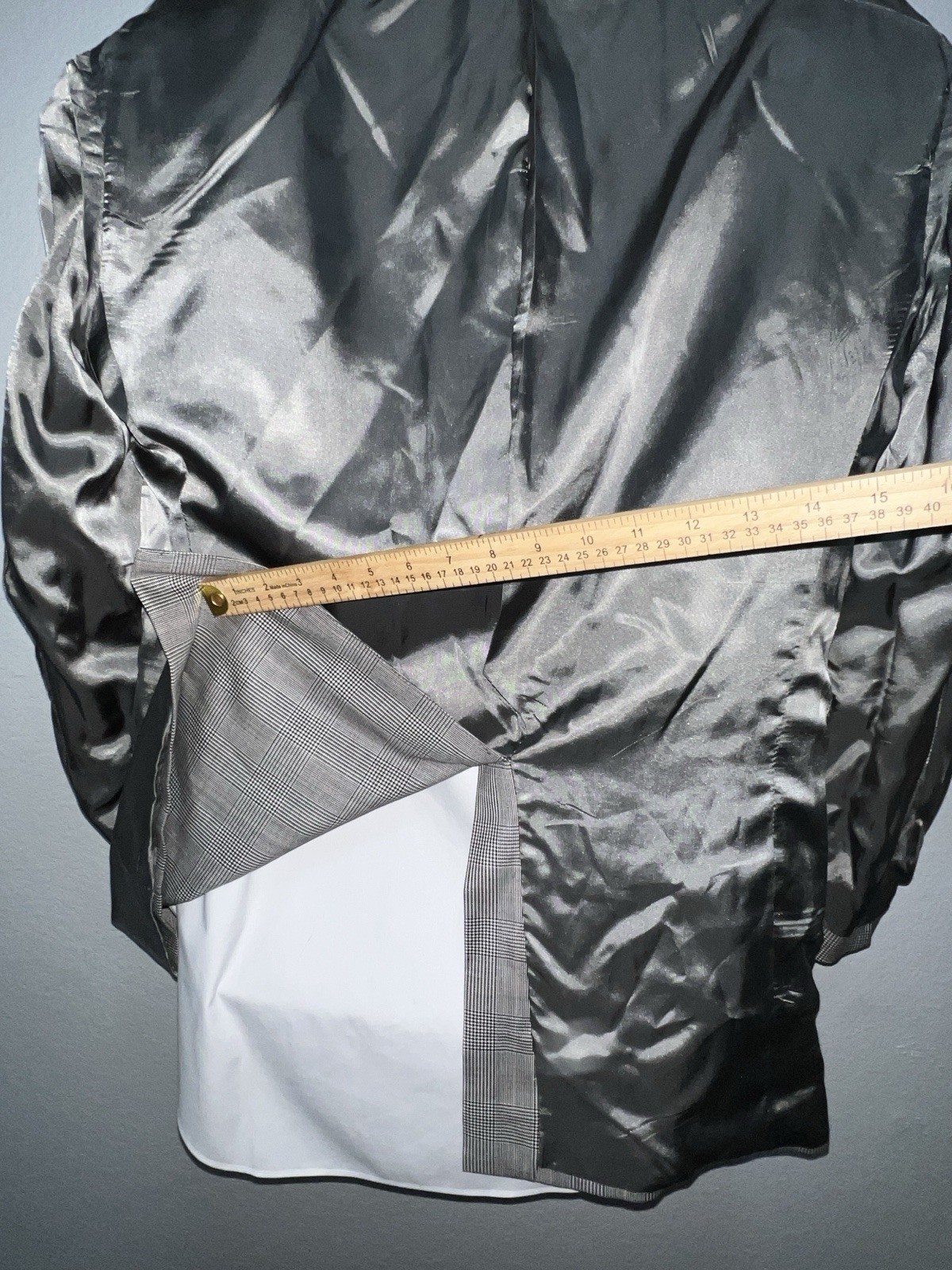 Burberry Gray Multicolor Windowpane Scottish Twee… - image 10