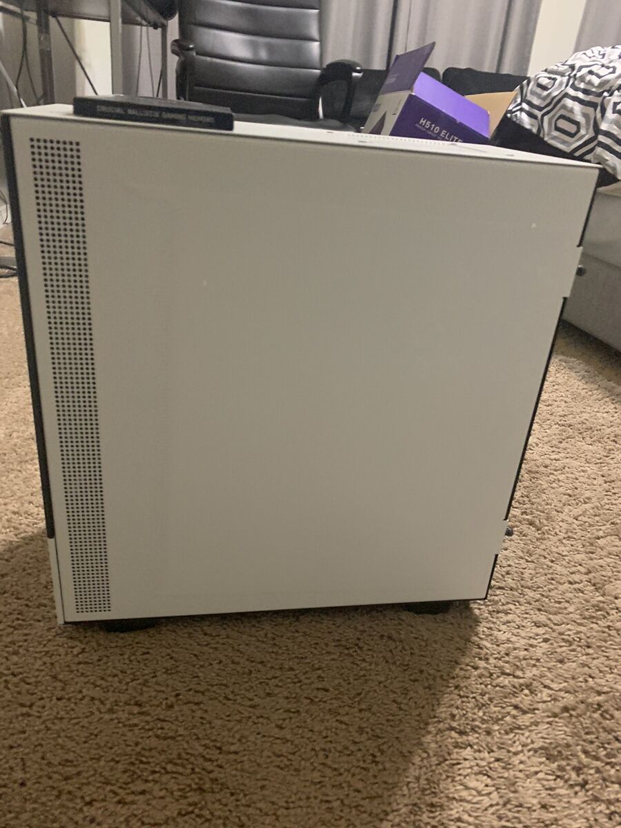 NZXT H510 Elite Premium Compact Mid-tower ATX Case - White NZXT H510 Elite Premium Compact Mid-tower ATX Case - White