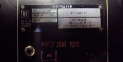 3 Phase stabilisator Honeywell D384 serie AF1 - Picture 4 of 6