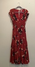 Free People Bohemian Burgundy Maxi dress Size 4