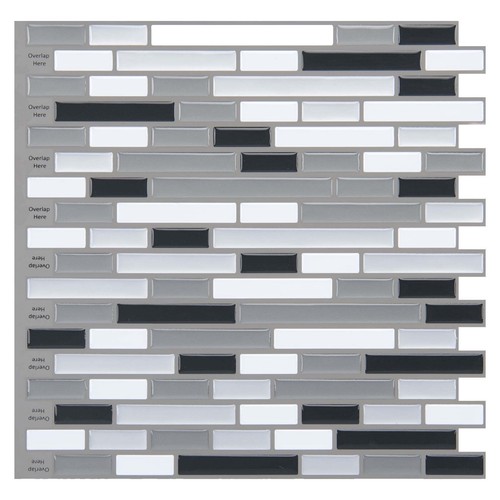 Carreau Mural Emser Regala 12x12 Pouces – Grès Cérame, Couleur Token, Effet Linéaire