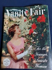 Rare Vintage VANITY FAIR Magazine JULY 1955 For The Younger Smarter Woman