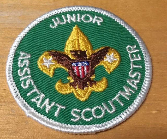 BOY SCOUTS JUNIOR ASSISTANT SCOUTMASTER PATCH NEW | eBay