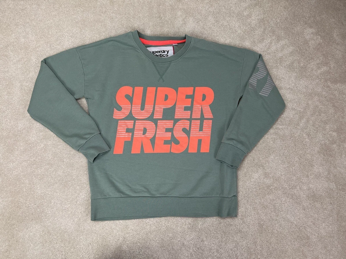 Pink superdry sweatshirt sales