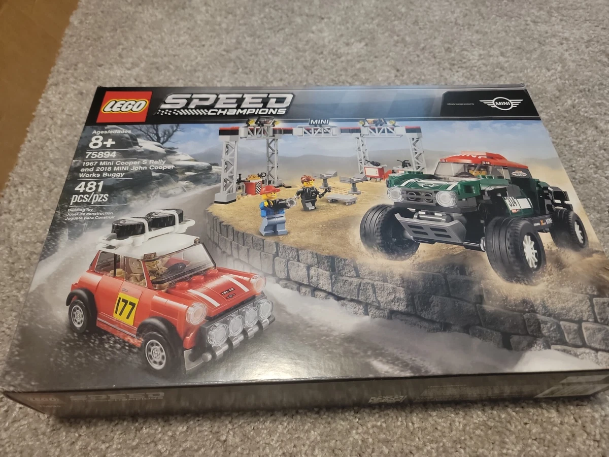 Lego mini on sale cooper s rally