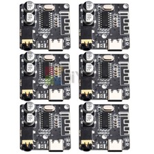 6PCS VHM-314 Bluetooth Audio Receiver Board Bluetooth 5.0 Mp3 Lossless TPYE-C