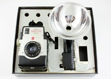 Kodak - Brownie Bull's-Eye Flash Camera - In Box  Instructions - Vintage