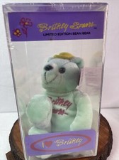 SEALED BRITNEY SPEARS Green RARE BEAR LIMITED EDITION All Tags Original Box