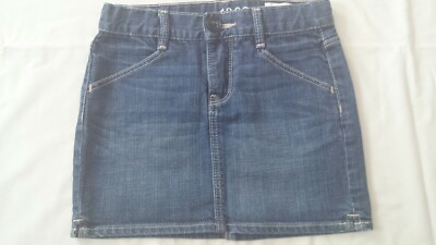 EUC Gap Kids 1969 Straight Jeans Navy Blue Size 14 Regular Adjustable Waist