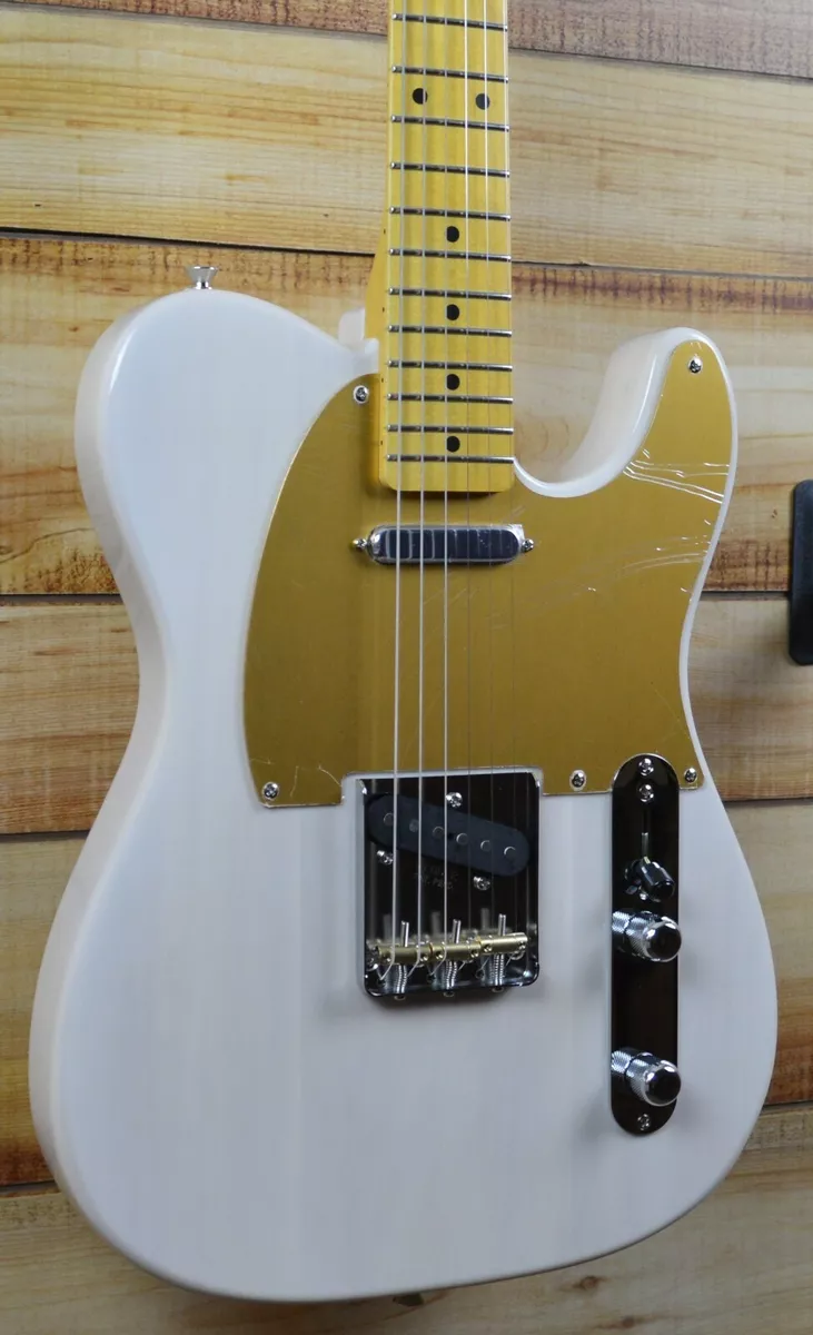 New Fender JV Modified 50 s Telecaster White Blonde w Gigbag MIJ