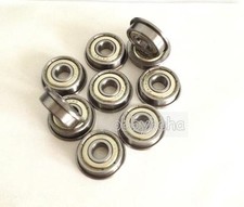New 5pcs F696ZZ 6 15 5 mm Flange Ball Bearing Metric flanged Bearing