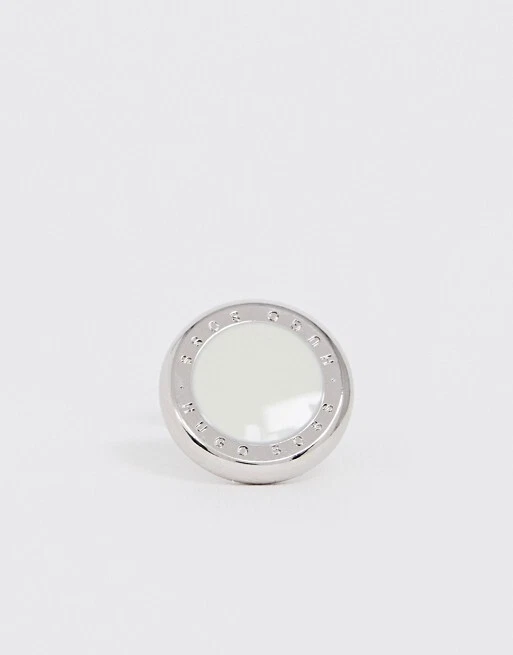 New with tags HUGO BOSS designer men's cufflinks - Gift Idea - White - image 4 of 4