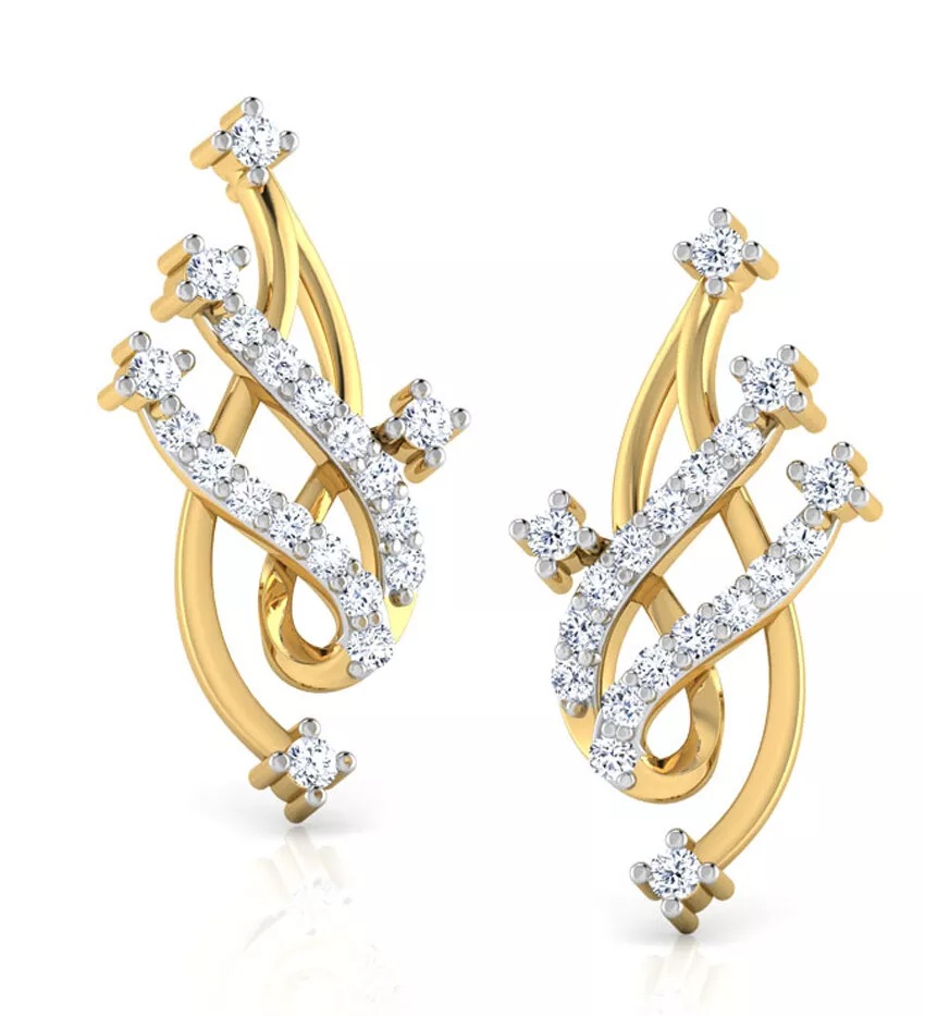Butterfly on sale lock earrings