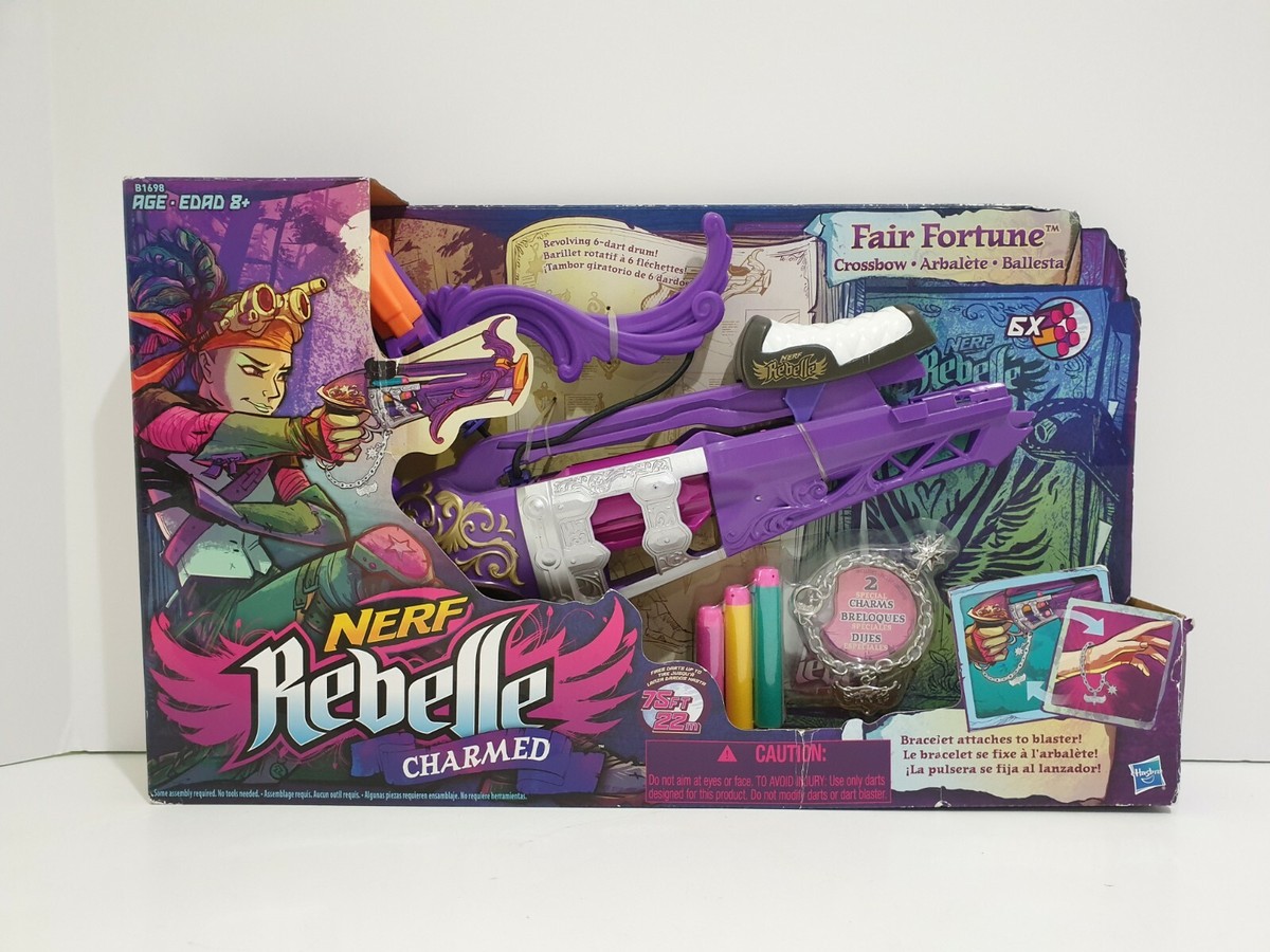 Nerf Rebelle Charmed Fair Fortune Crossbow Blaster
