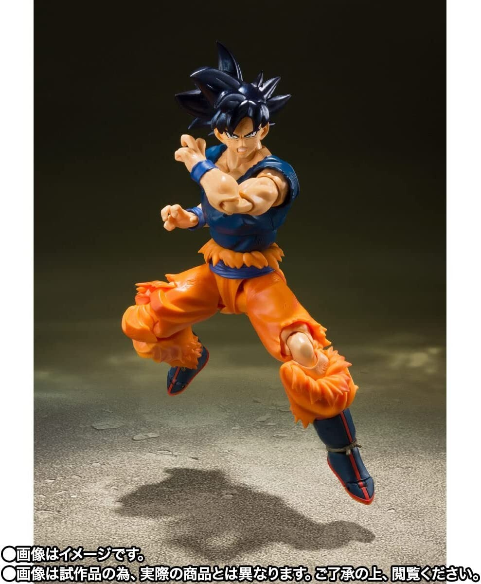 Super Son Goku Ultra Instinct Sign Figure Dragon Ball Z Bandai