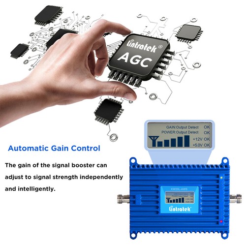 1700/2100MHz Cell Phone Signal Booster 4G LTE Band66/4 Repeater Amplifier Data - Picture 2 of 11