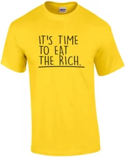 It's Time To Eat The Rich. AOC T-Shirt