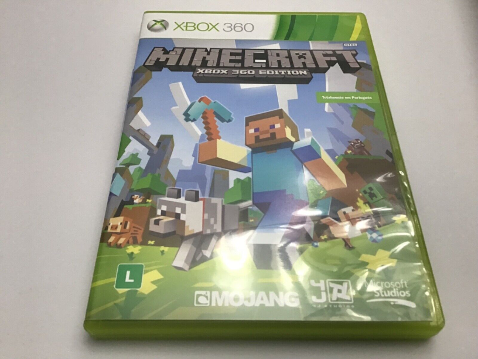 Minecraft Xbox 360 Edition (2013), in Portuguese, completely in Portugues  885370606508