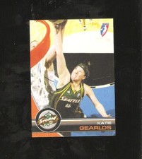 katie gearlds 2008 wnba base,seattle storm # 66