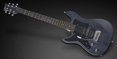 Framus D-Series Diablo Pro, Lefthand - Nirvana Black Transparent