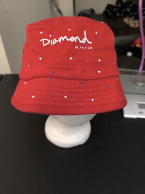 Diamond supply co street wear fishing bucket hat medium size unisex