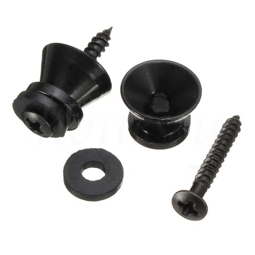 5 sets Guitar Strap Button Screw Lock for Electric Acoustic Guitar Bass