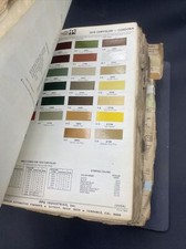 1976 Chrysler Cordoba Lebaron Color Paint Chip Single Sheet Only Ditzler Ppg