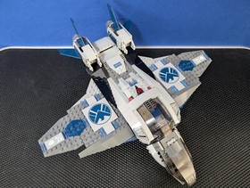 Retired LEGO Marvel Quinjet (6869) Mostly Complete. No Minifigures