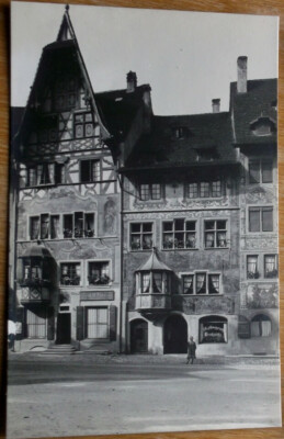 Postcard ~ 1910 Stein am Rhein old houses-Schaffhausen-Switzerland Suisse