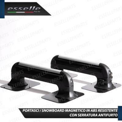 Portasci Magnetico GEV A8940 VENTO - Per 5 Sci O 2 Snowboard+2 Sci, Omologato TUV - Foto 4