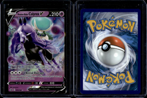 Shadow Rider Calyrex V 074/198 Chilling Reign NM Ultra Rare Pokemon Card