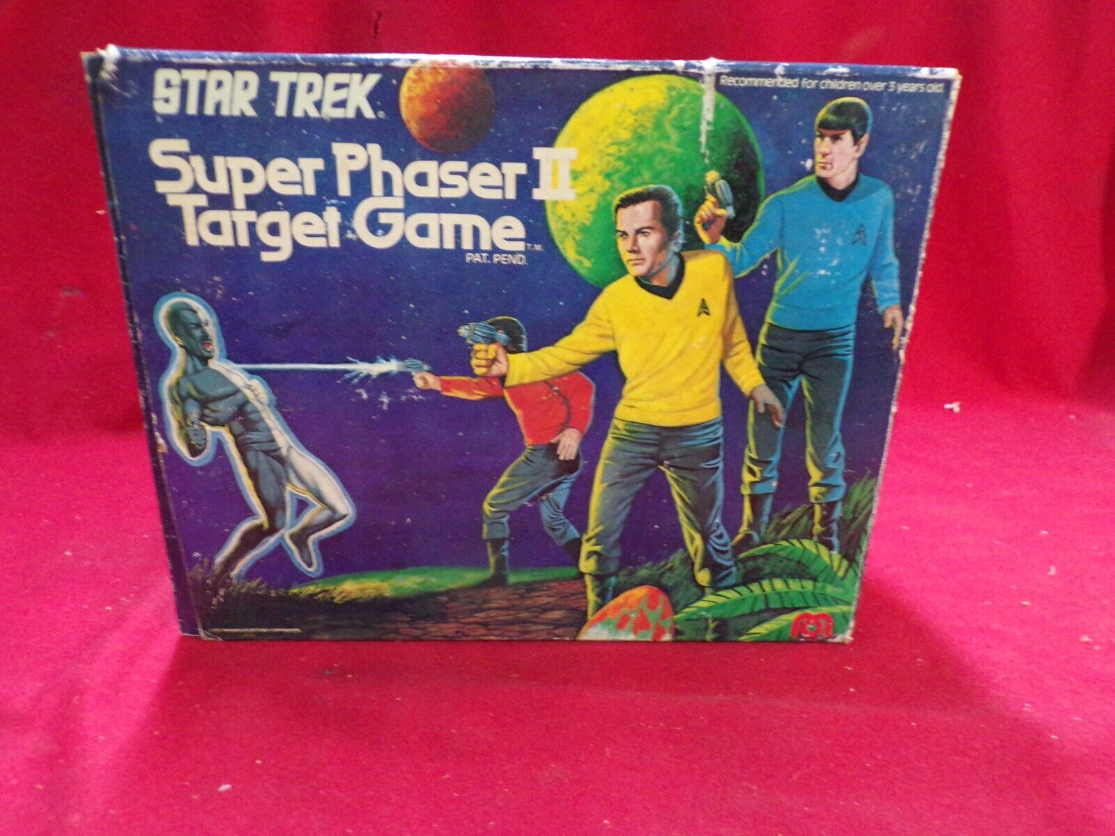MEGO Vintage Star Trek Super Phaser II Target Game Packaged Complete with Box