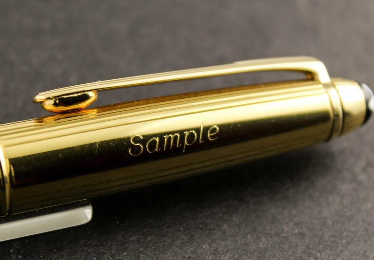 Montblanc Meisterstuck Pinstripe Fountain Pen (Dealer Tester) Cr