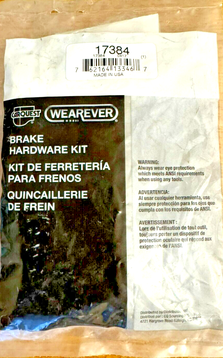 Carlson Drum Brake Hardware Kit P N 17384 - View #13