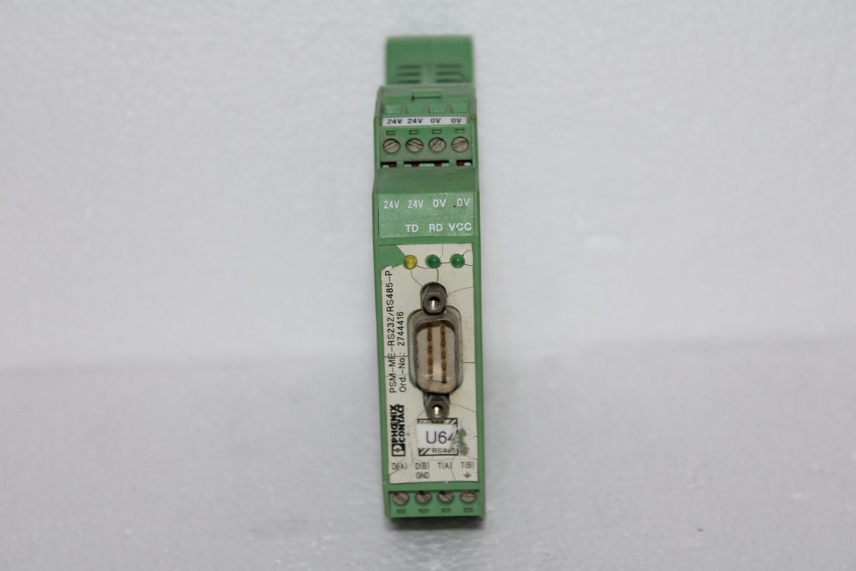 Phoenix Contact PSM-ME-RS232/RS485-P Interface Converter Ord.-No