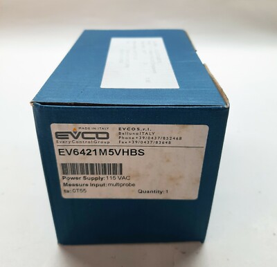 EVCO EV6421M5VHBS Temperature Controller 115VAC