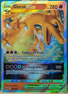POKEMON - Zenit der Könige - Glurak VSTAR - 019/159 - deutsch