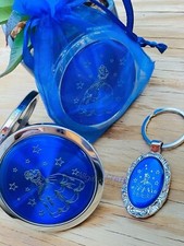 24pcs Quinceanera Favors 12 KeyChains 12 Compact Mirrors Sweet Sixteen Favors