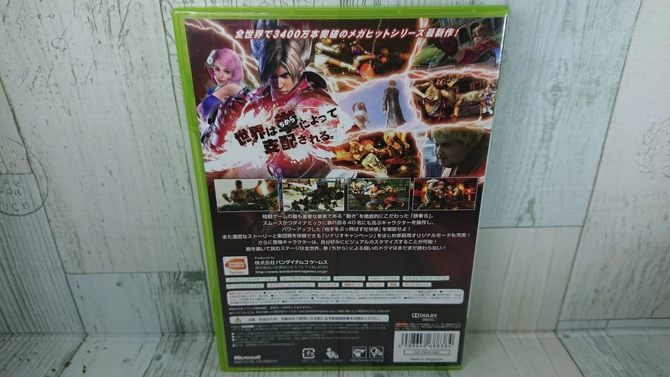 Xbox 360 Tekken 6 - Japanese Version - Namco - Fighting Game - USED Item - Image 3 of 4