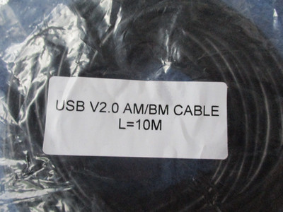 USB V2.0, 10m Kabel , AM / BM  - NEU