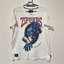 ZIPPERS Glamb JoJo Bucciarati White T-Shirt Vintage Style Japan