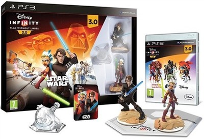 Disney Infinity 30 Star Wars Starter Pack PS3 Videospiel Original UK Release PAL