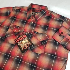 NWT Dixxon Men's XL "Megadeth Killing Is My Business" Flannel Shirt 