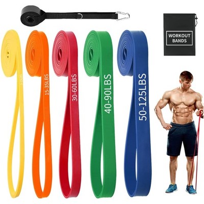 Resistenzbänder Set Gymnastikbänder sportliche Fitnessbänder Krafttraining Yo...