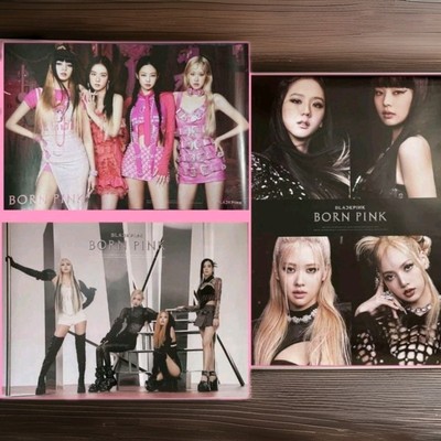 BLACKPINK BORN PINK Poster Limited Set of 3 Rare New | eBay