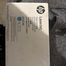 HP 653A CF321AC Cyan LaserJet Toner Cartridge - Genuine Sealed 