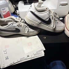 Nike Air Force 1 Low GS "White Black" Size 5.5Y Item 62